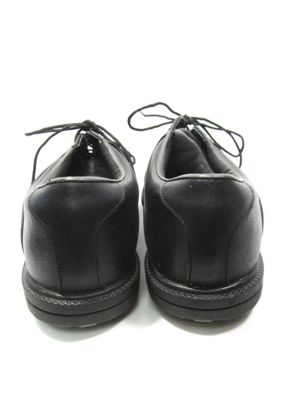 FootJoy Mens $169 10M 10 M Superlites Golf Shoes 58166 Solid Black Leather